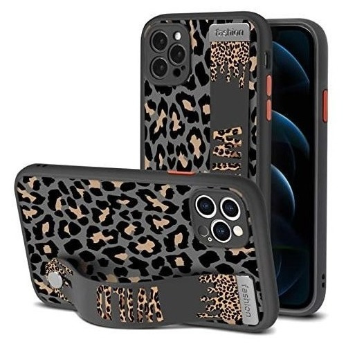 Funda Para iPhone 12 Promax Estampado De Leopardo Salvaje