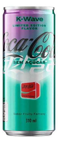 Coca-cola Sem Açucar K-wave Fruity Fantasy 310ml