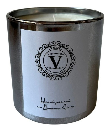 Imagen 3 de 10 de Vela De Soja 250ml Aromática Decorativa Delicada Vidrio