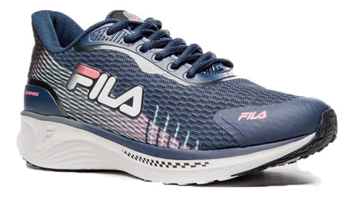Imagen 3 de 8 de Zapatillas Fila Running Mujer Atmosphere Az Marino-coral Cli