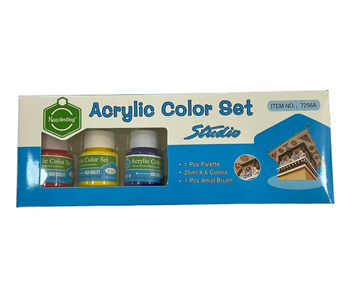 Set Acrilico X6 Unidades