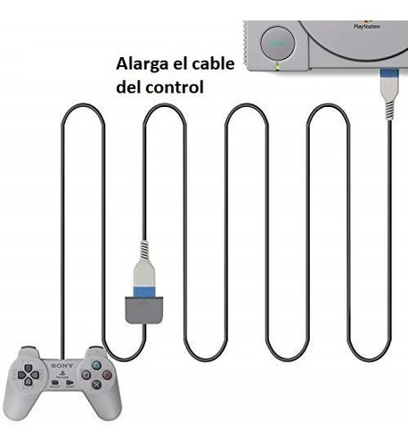 Extensión Añadido Cable Control Ps 1 Mt Usado Usado (ver Fot