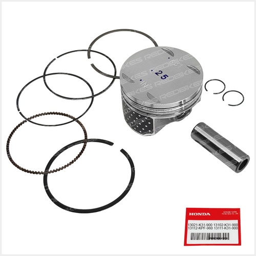 Kit Piston Completo Honda Cb 250 Original Honda 0.25 Kp