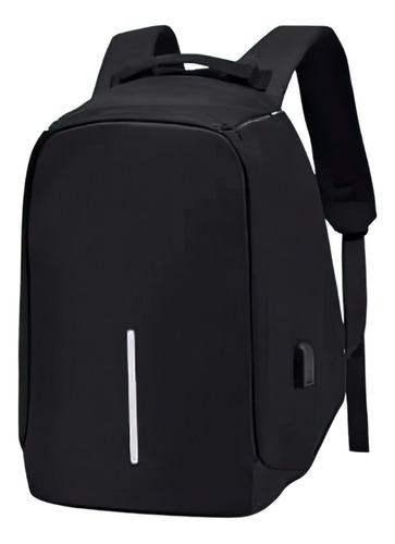 Mochila Antirrobo Impermeable Porta Notebook Usb Anticorte 