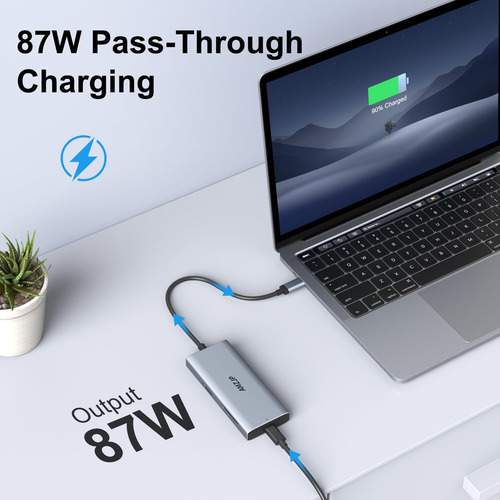 Hub Usb C Displayport, Usb C A Displayport Adaptador Usb C D