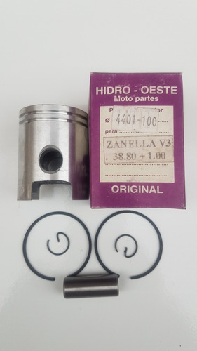 Kit Piston Ciclomotor  Zanella V3 En 1.00mm 