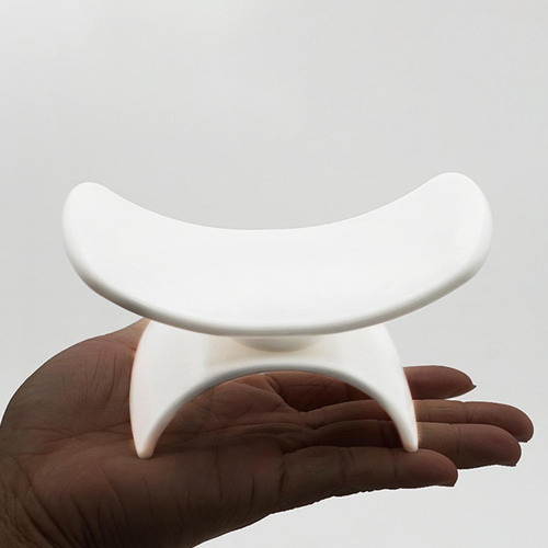 Cojín Para Reposabrazos De Uñas En Forma De U, Accesorios Color Blanco Porta-servilletas