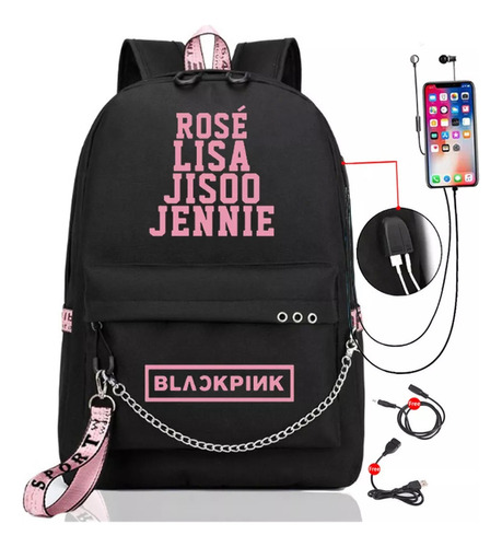 Mochila Blackpink Mochila Kpop Coreana