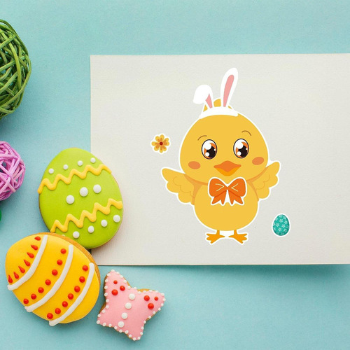 Tz 24 Piezas De Pegatinas De Juego De Fiesta De Pascua Diy