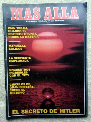 #20. Revista Más Allá De La Ciencia - N° 40 - Junio De 1992