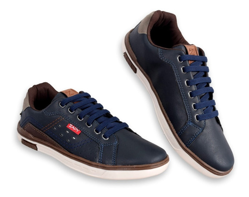 Zapatilla Hombre Zapy 7235 Urbana Liviana Canchera Cómoda