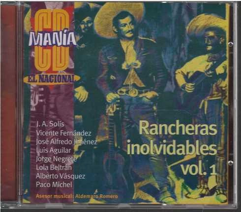 Cd - Rancheras Inolvidables Vol. 1 / Varios Artistas