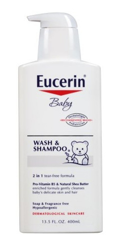 Eucerin Baby Wash Shampoo Bebe