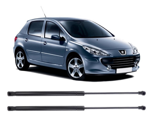 Kit X2 Amortiguadores Porton Trasero Peugeot 307 Desde 2001