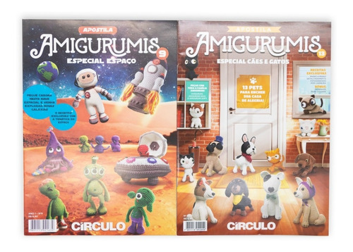 Kit 4 Apostilas Amigurumi Edições Exclusivas Círculo Crochê