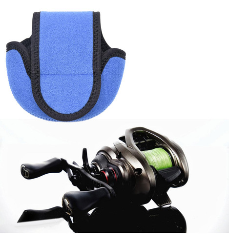 Funda Protectora Para Carrete De Pesca, Funda Para Azul