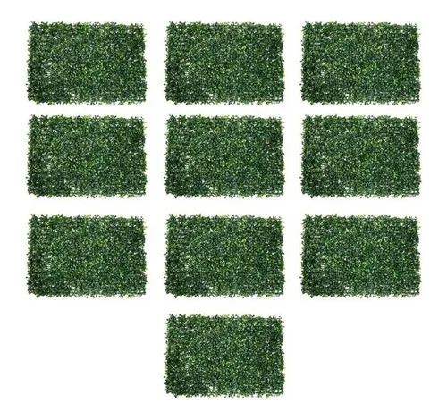 Pack 10 Palmetas Artificial Trébol 60x40cm Ambiente Real