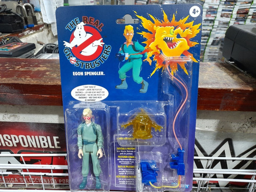 Figura The Real Ghostbusters Egon Spengler Hasbro Completo