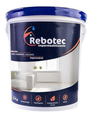 Aditivo Impermeabilizante 2kg [ Reb2kgcx ] - Rebotec