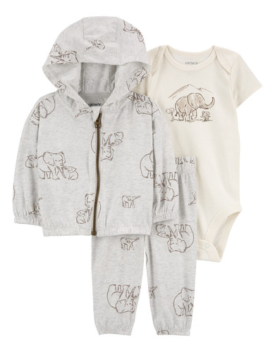 Conjunto 3 Piezas Con Pantalón De Bebé 1r041610 Carters ®