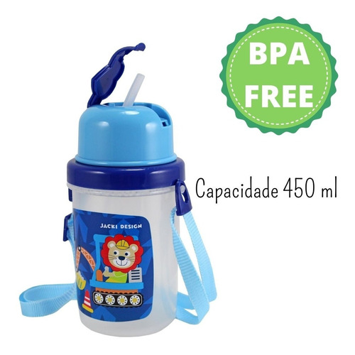 Imagem 3 de 8 de Lancheira Térmica Infantil Potinhos Lanche E Garrafinha Leão