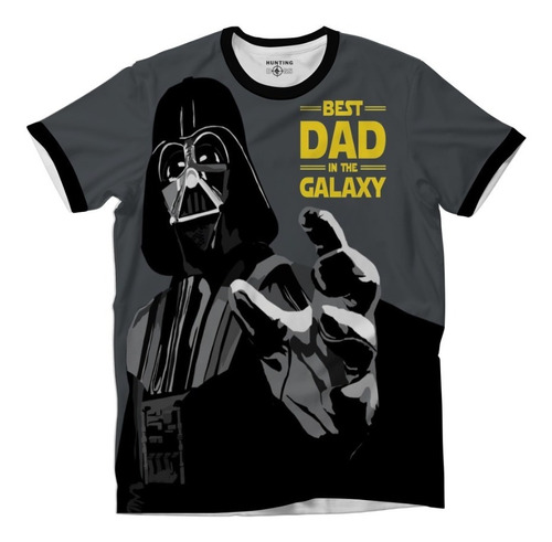 Playera Moda Regalo Dia Del Padre Star Wars Full Print