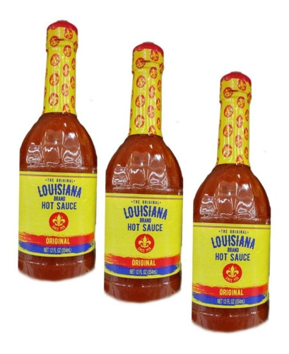 3x Louisiana The Perfect Hot Sauce Salsa Botanera