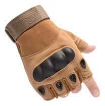 Comprar Guantes Cortos Con Proteccion Para Motos Bicicletas Tacticos