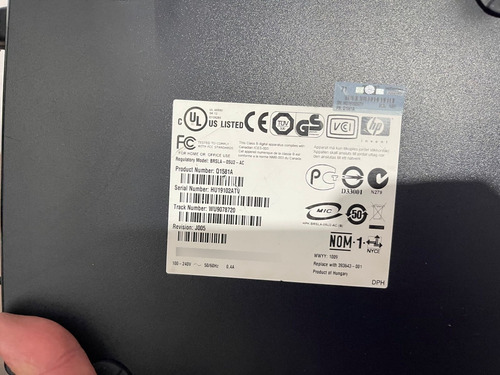 Unidade De Fita Hp Dat 160 Usb Storageworks Drive Externo (Usado)