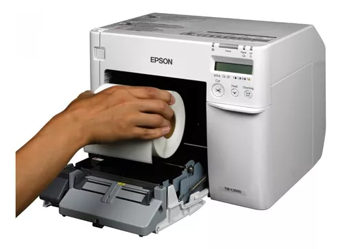 Impresora para etiquetas Epson TM-C3500 y sus consumibles