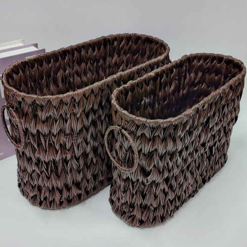 Cesta De Ropa Desktop De Escritorio De Ropa S Marrón