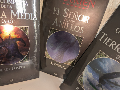 El Señor De Los Anillos Apéndices Tolkien Colección Set 3