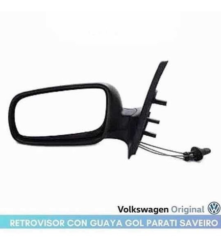 Retrovisor Der Manual C/guaya Gol Parati Saveiro 00-08 Vw