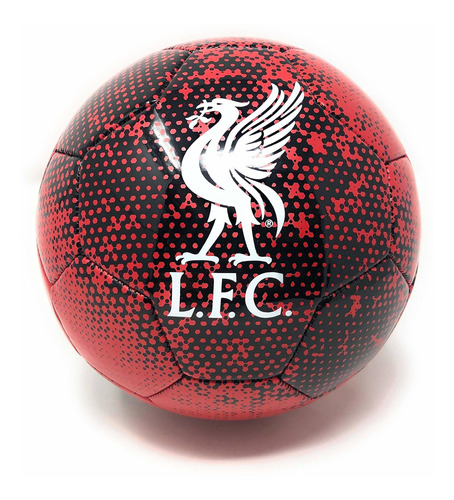 Balon Futbol Talla 5 Color Rojo Negro 2020 Ideal Para Niño