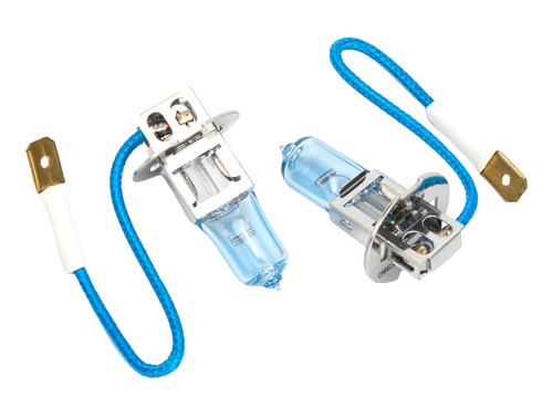 Kit X 2 Lamparas 1 Polo H3 Xenon Blue Clear 55w Wega