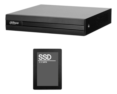 Dvr Xvr Seguridad Dahua 8ch 5mp 1080p Full Hd Audio + Disco