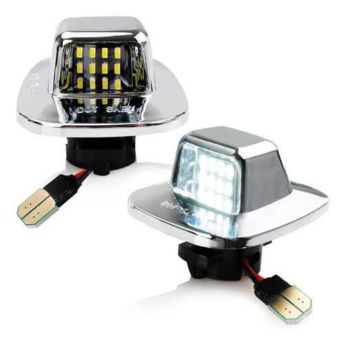 D-lumina Conjunto De Lámpara Led Para Placa De Matrícula, Ca