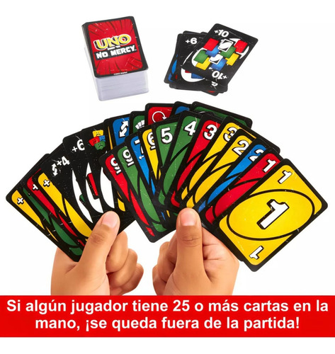 Juego De Cartas Uno Show Em No Mercy