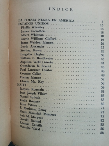 Imagen 3 de 5 de Antologia De La Poesia Negra Americana * Buda 1953 *