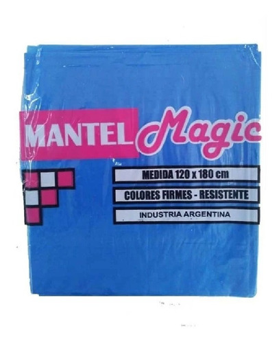 Mantel Rectangular Plastico 1.20 X 1.80 M Magic X 1