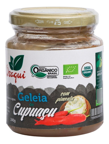 Geleia Orgânica De Cupuaçu Com Pimenta - Direto Da Amazônia