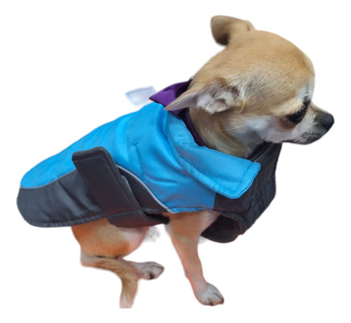 Parka Con Velcrom Talla S Peso 2kg A 3 Kg Mascotas