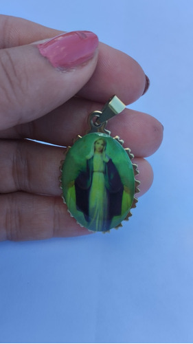 Dije Virgen Milagrosa Redonda