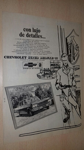 P14 Clipping Antigua Publicidad  Chevrolet Super Año 1967