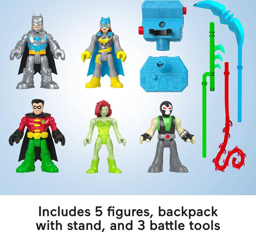 Imaginext Dc Super Friends Batman Toys, Batman Battle Multip
