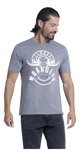 Playera Hombre Wrangler Estampada Comfort 021