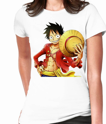 Blusas Cleen Alexer  One Piece Luffy Diseños Padres Mod 15