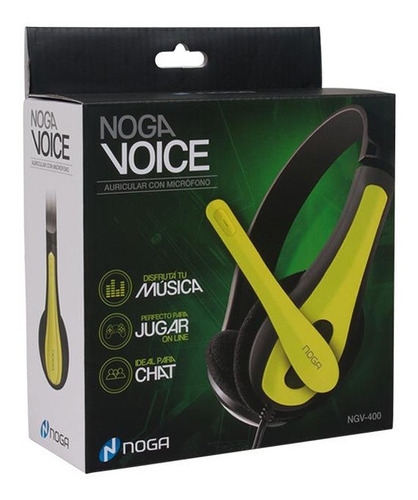 Imagen 20 de 20 de Auriculares Headset Noga Voice Ngv-400 Ajustable Pc Oficial