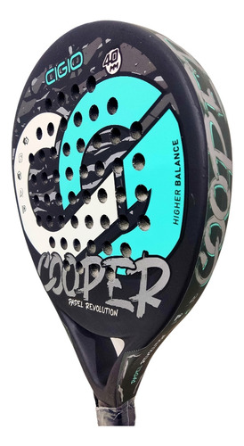 Paleta De Padel Cigio Cooper Carbono Pro Muy Reforzada