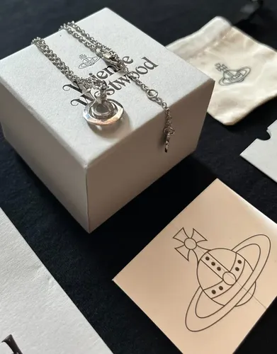 Pingente Gyjss - Vivienne Westwood Novo Colar Tiny Orb - Zz